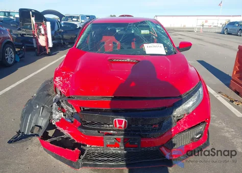 2018 Honda Civic Type R Touring из США, поврежденный, VIN SHHFK8G79JU203797